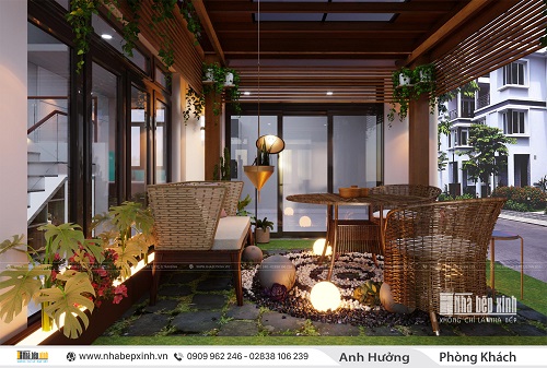 Thiết kế nội thất phòng khách đẹp tại tỉnh Đồng Nai - NBX326